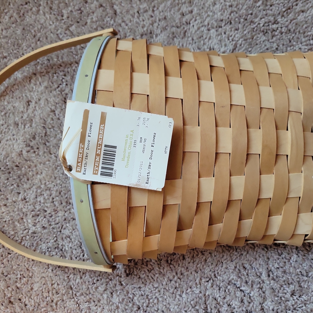 Woven Basket with Handle